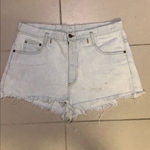 Vintage Rebel Jeans denim shorts